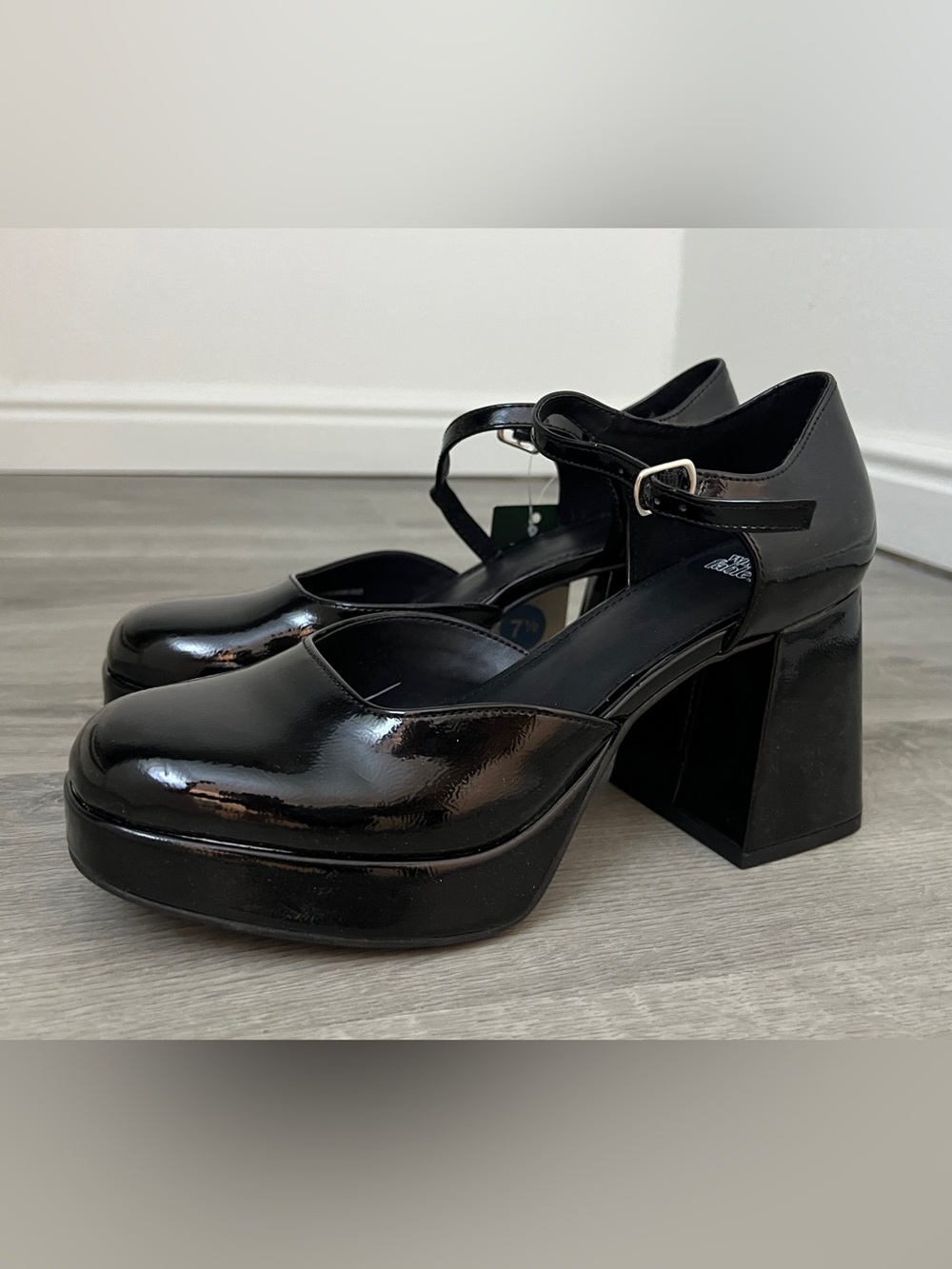 Wild Fable Darcy Black Patent Platform Mary Jane Pumps - Size 7.5 - NWT